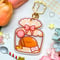Image of Blobby Bakery Shaker Keychain