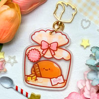 Blobby Bakery Shaker Keychain