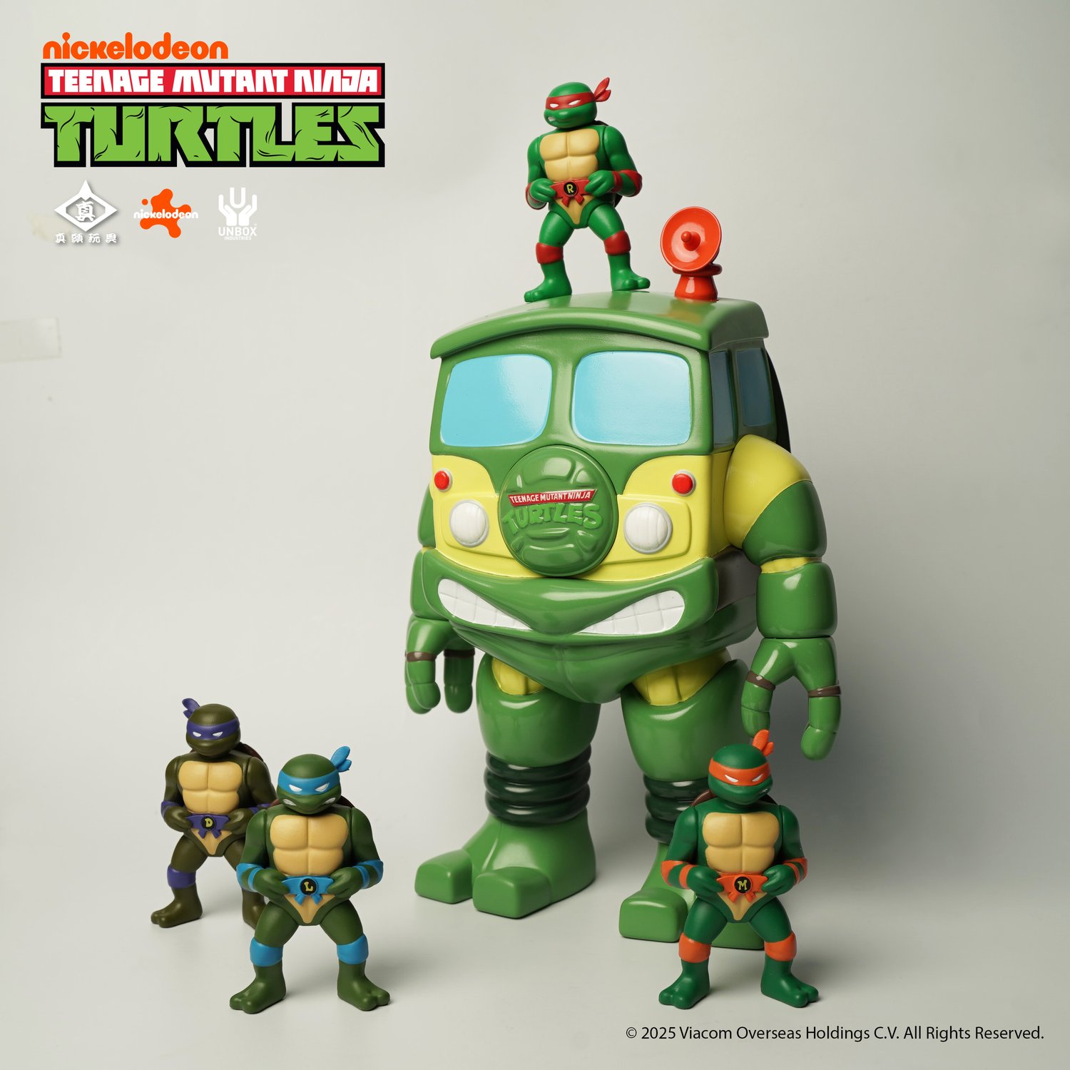 Image of RxH TMNT TURTLE WALKER WAGON V2 PRE-ORDER