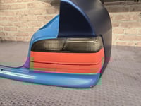 Image 2 of E36 Coupe FIBERGLASS TAIL LIGHT BLANK/CLAMSHELL Stickers
