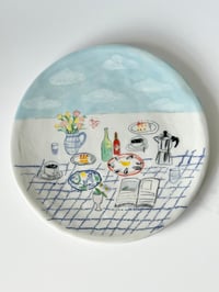 Image 1 of Everything I like is on The Table / Porcelain Plate - 01 