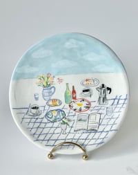 Image 3 of Everything I like is on The Table / Porcelain Plate - 01 
