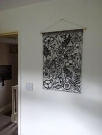 Image 2 of Meadow Flowers Wall Hanging