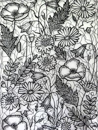 Image 3 of Meadow Flowers Wall Hanging