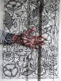 Image 4 of Meadow Flowers Wall Hanging