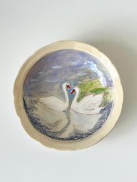 Image 1 of  Swan Lake Jewelry Dish - 01