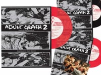 Adult Crash 2 Photobook & 7" Record