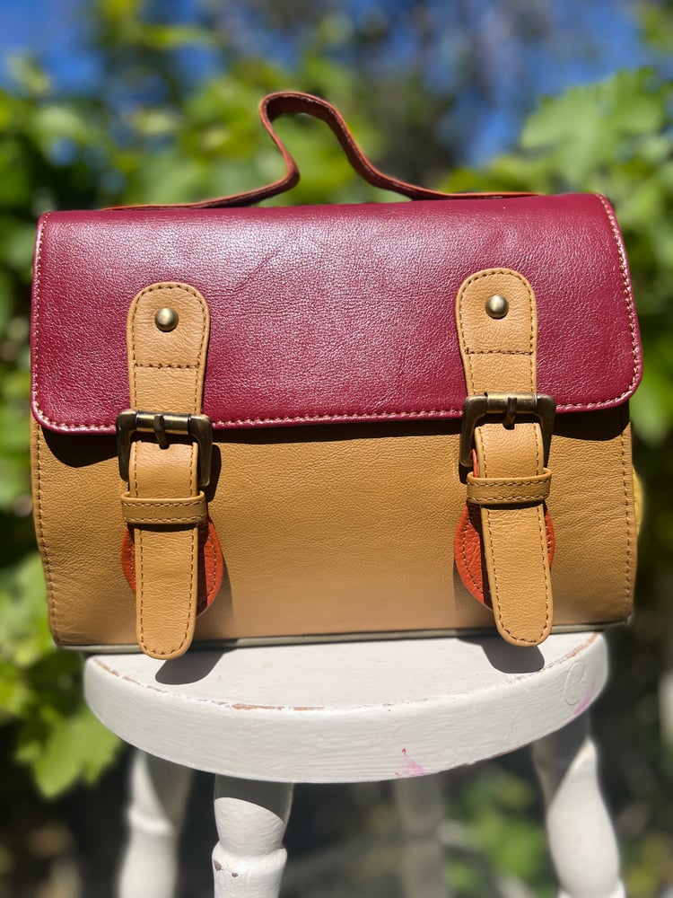 Image of Harlequin Collection - Baby Satchel/Handle #48BB