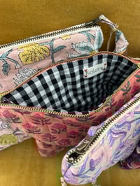Image 3 of Grande pochette blockprint 
