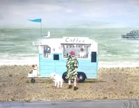 Image 1 of 'Cafe al fresco' print