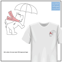 Dougie. White T-shirt