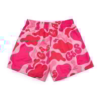 Gas Camo Shorts (Pink)