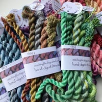 Image 1 of Silk thread collection - six skein set