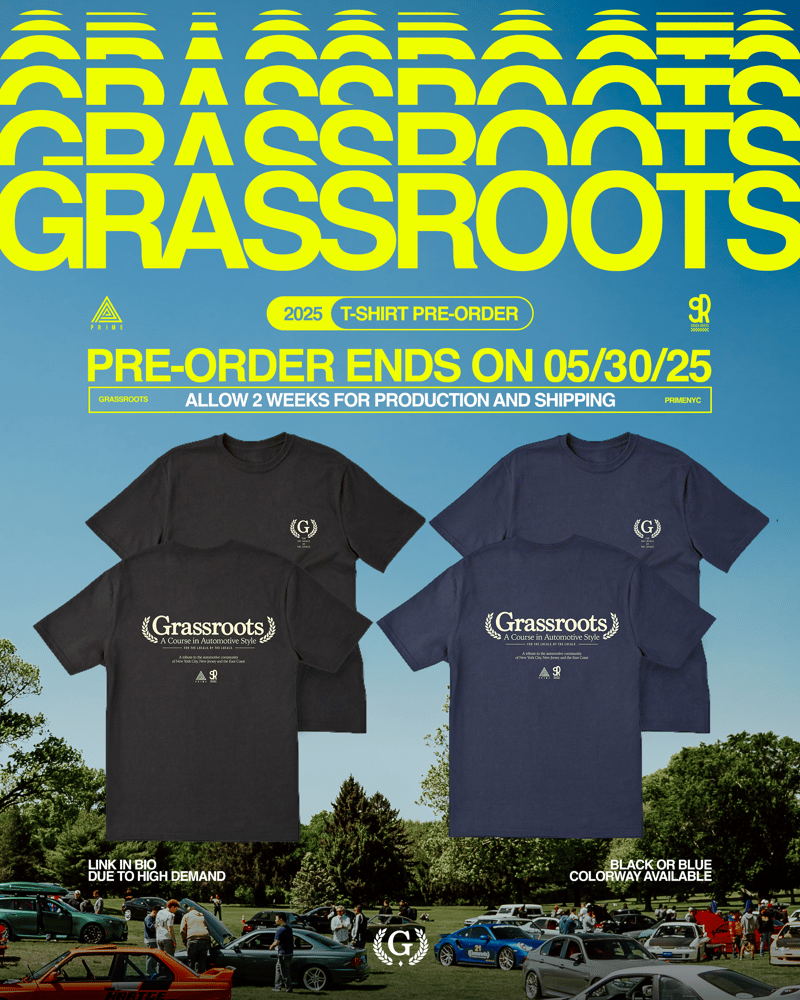 Image of Grassroots X PRIMENYC 2025 - Classic T-Shirt Pre-Order