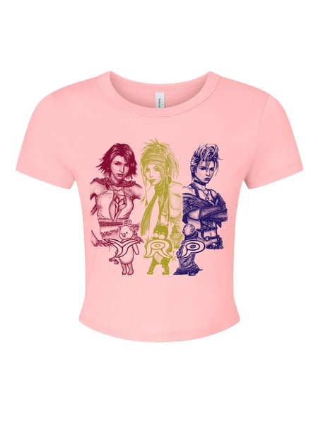 Image of FFX-2 Y.R.P. - PINK BABY TEE
