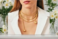 Image 1 of Scarf-Style Tassel Necklace