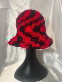 Image 1 of Wavy Psychedelic Bucket Hat