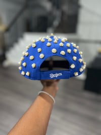 Image 3 of LA Luxe Pearl Studded Cap