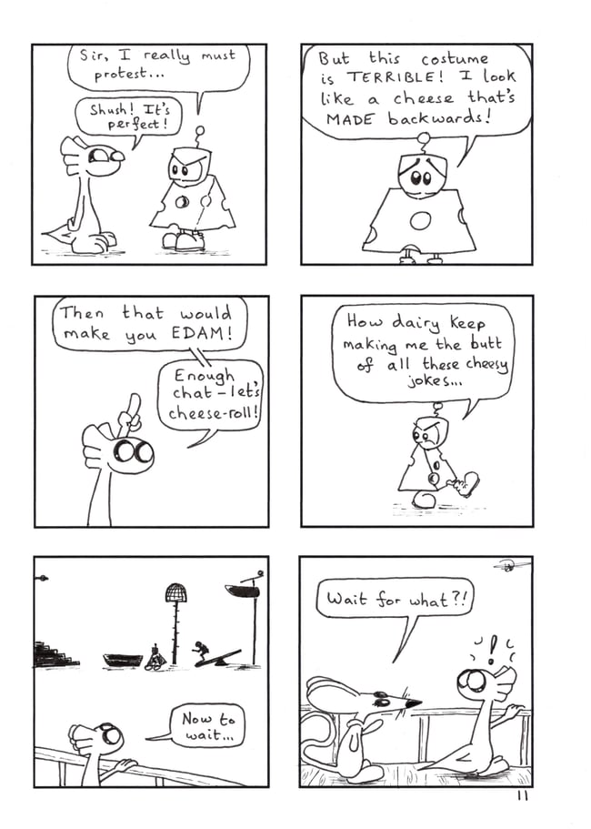 The Missions: Page 11  Signed Original Artwork