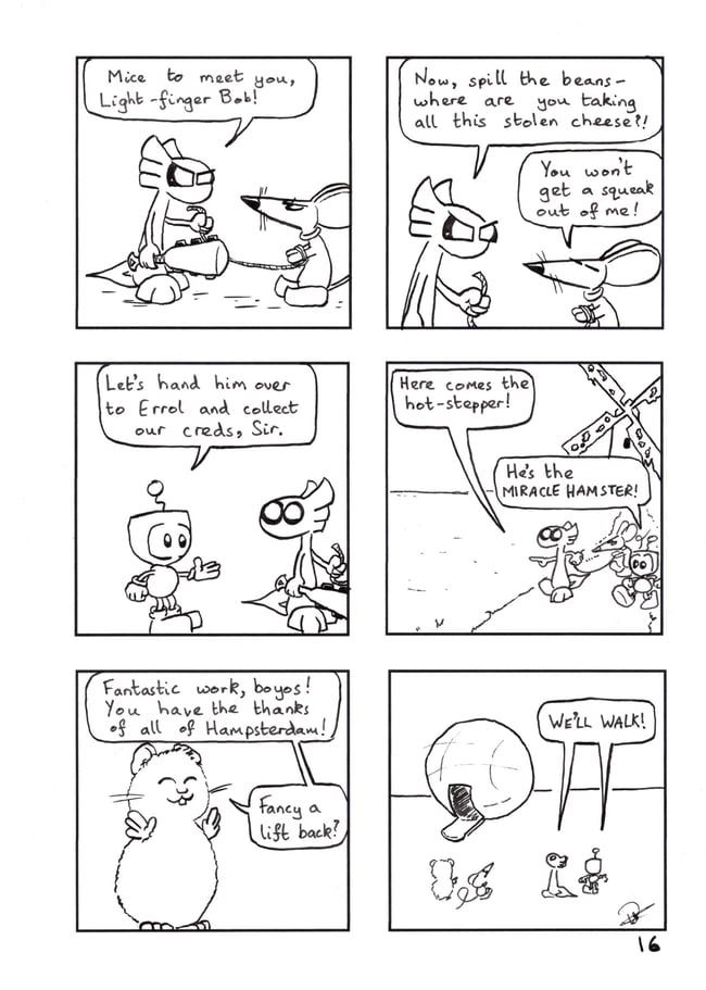 The Missions: Page 16 Signed Original Artwork