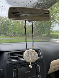Image 2 of Coastal Seashell Car Charm
