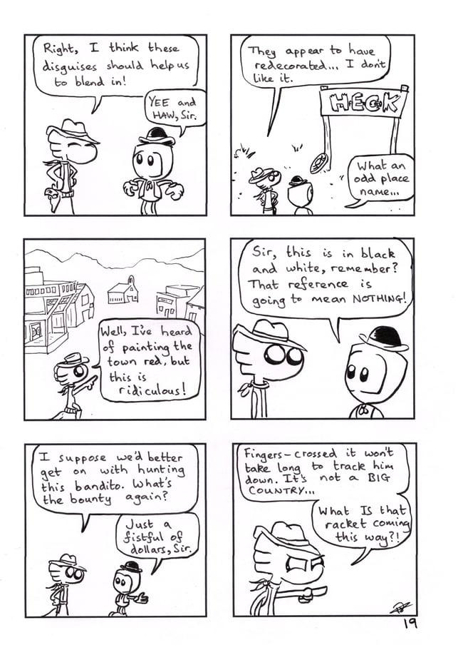 The Missions: Page 19 Signed Original Artwork