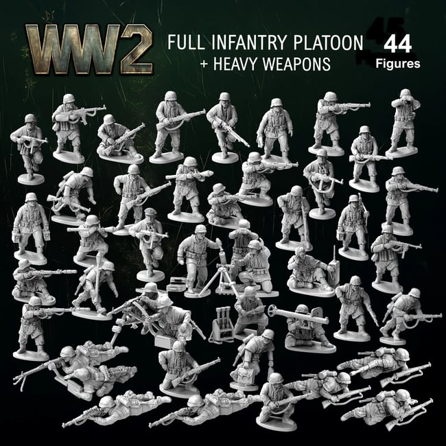 German Infantry & Heavy Weapons (VW2001)