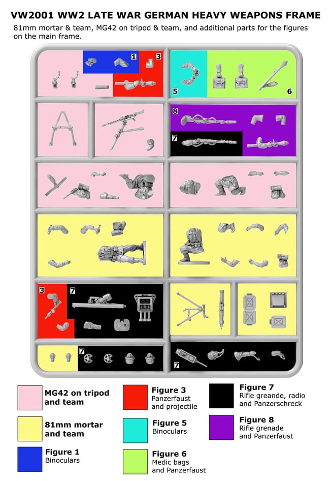 German Infantry & Heavy Weapons (VW2001)