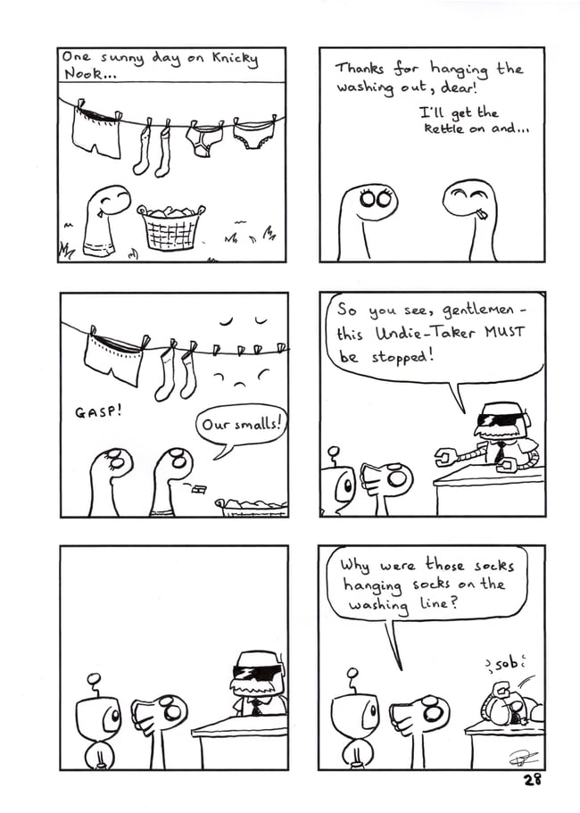 The Missions: Page 28 Signed Original Artwork