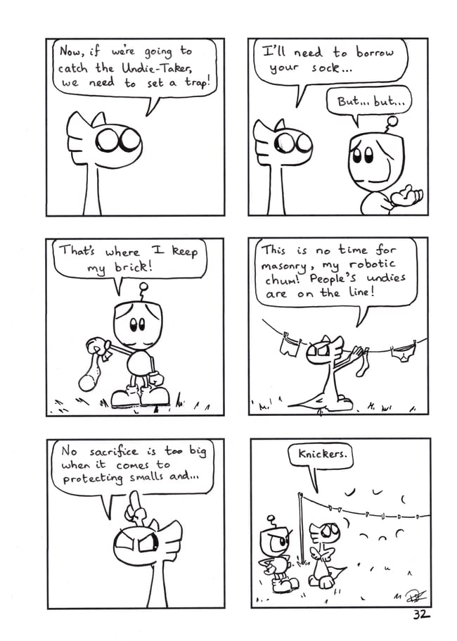 The Missions: Page 32 Signed Original Artwork