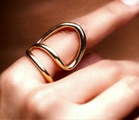 Image 3 of Twisted Loop Ring