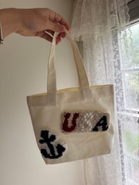 Image 1 of Old Glory Days Mini Tote Bag