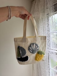 Image 2 of Walk to the Beach Mini Tote Bag
