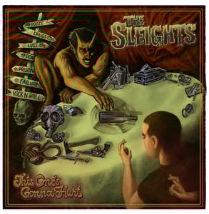 Image of The Sleights - This One's Gonna Hurt LP (red or clear) 