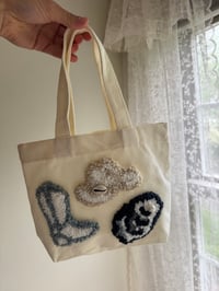 Image 1 of Cowboy on the Coast Mini Tote Bag