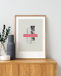 Image 4 of Sunderland AFC Vintage Programme Collage – Football Art Print – Series 1