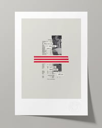 Image 1 of Sunderland AFC Vintage Programme Collage – Football Art Print – Series 1