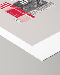 Image 3 of Sunderland AFC Vintage Programme Collage – Football Art Print – Series 2