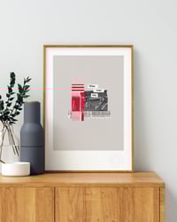 Image 4 of Sunderland AFC Vintage Programme Collage – Football Art Print – Series 2