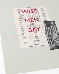 Image 2 of Sunderland AFC Vintage Programme Collage – Football Art Print – Series 4