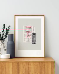 Image 4 of Sunderland AFC Vintage Programme Collage – Football Art Print – Series 4