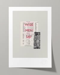 Image 1 of Sunderland AFC Vintage Programme Collage – Football Art Print – Series 4