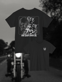 Image 1 of Ride or Die Skull - Black or White