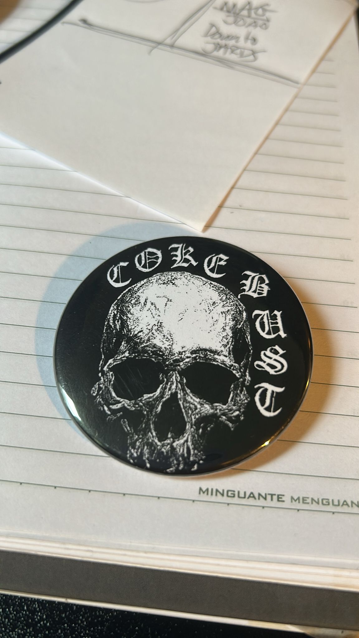 2.25" Button - Skull