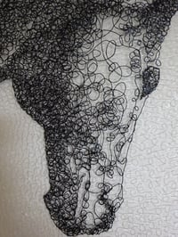 Image 5 of Lace Horse Wall Hanging