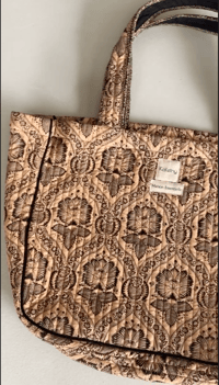 Image 5 of Cabas en coton matelassé Collab