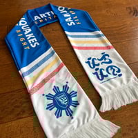 Image 1 of Earthquakes Filipino Heritage Night Scarf