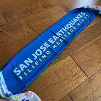 Image 4 of Earthquakes Filipino Heritage Night Scarf
