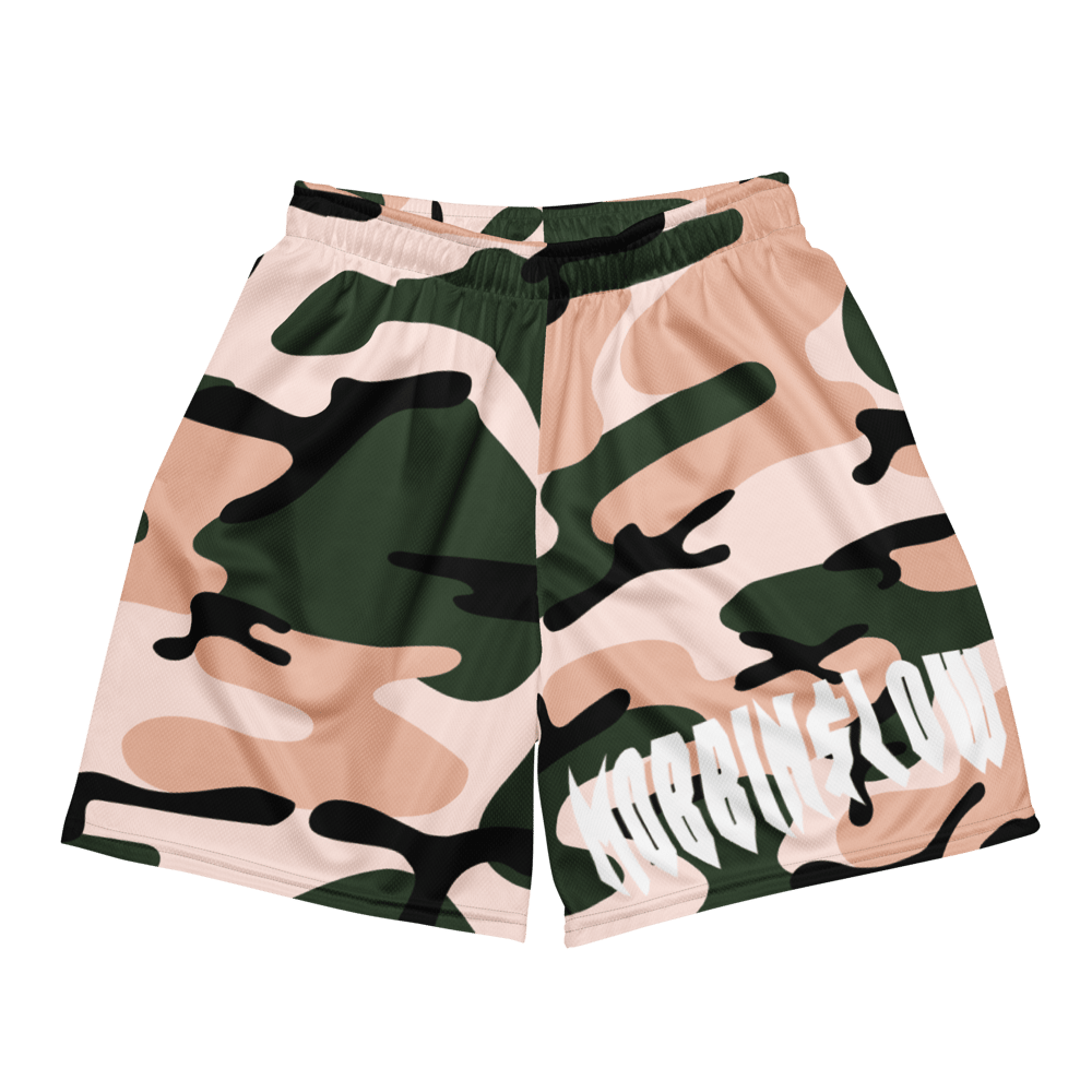 Image of Mobbinslow Camo Mesh Shorts 