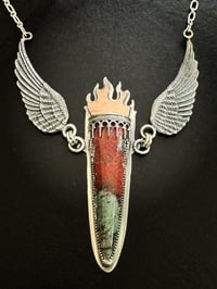 Image 1 of Winged Sonoran Sunrise Necklace